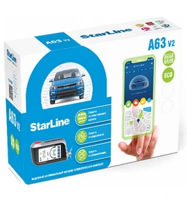 Сигнализация с автозапуском StarLine A63 2can Eco